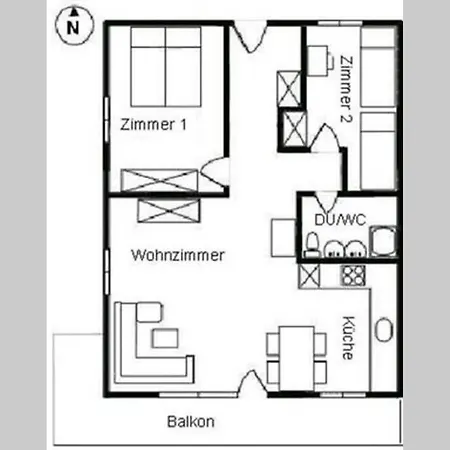 3,5 Kasa Bonaventura Apartment *